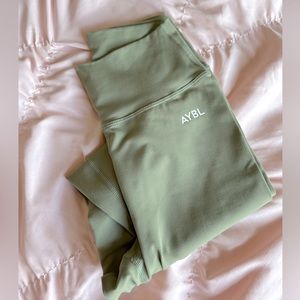 AYBL sage green athletic leggings